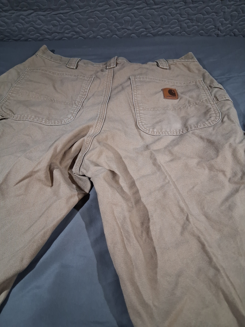 Carhartt Men's Tan Cotton Chinos - Picture 6 of 8